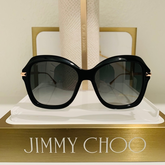 Jimmy Choo Accessories - Jimmy Choo TESSY Style Sunglasses in Color Black